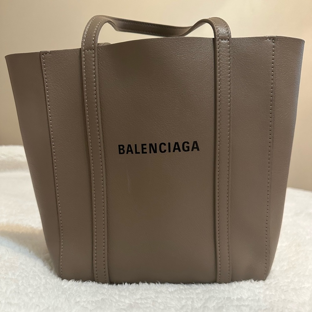 Authentic Balenciaga Everyday XXS Tote | Neutral color
